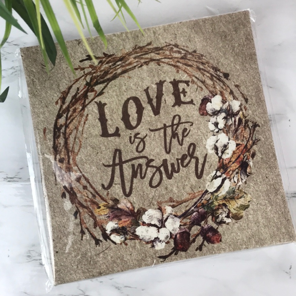 Wall Art | Fall Love Canvas
